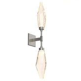 Rock Crystal Double Wall Sconce